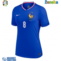 Francuska Aurelien Tchouameni #8 Domaci Dres za Ženska EP 2024 Kratak Rukav